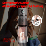 Propinkup 5 vibraciones y 5 succión 2 en 1 bomba de pene masturbadora masculina automática 