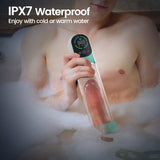 2 in 1 Vacuum Pump for ED Treatment with 6 Training Modes Automatic Male Masturbators with 5 Suction Modes Electric Penis Pump Male Sex Toys for Men