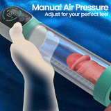 2 in 1 Vacuum Pump for ED Treatment with 6 Training Modes Automatic Male Masturbators with 5 Suction Modes Electric Penis Pump Male Sex Toys for Men