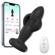 3-in-1 Telescopic & Expanding Anal Toy App Control Butt Plug Prostate Massager 9 Thrusting & Vibration Modes Anal Plug Vibrator