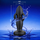 3-in-1 Telescopic & Expanding Anal Toy App Control Butt Plug Prostate Massager 9 Thrusting & Vibration Modes Anal Plug Vibrator