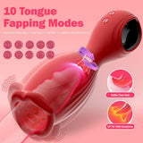 360° Rotation Male Masturbator 10 Vibrations Stimulation Stroker Penis Vibrator