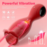 360° Rotation Male Masturbator 10 Vibrations Stimulation Stroker Penis Vibrator