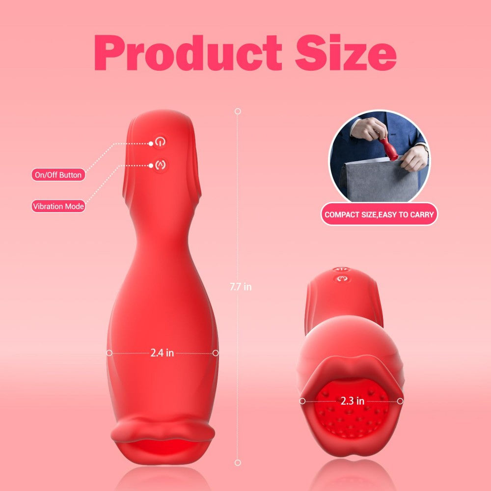 360° Rotation Male Masturbator 10 Vibrations Stimulation Stroker Penis Vibrator