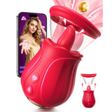 360° Rotation Tongue with 10 Licking & Vibrating Modes for Clitoral Nipple Removable Cup Couple & Solo Sex Games