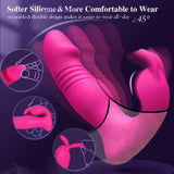 3 IN 1 App Remote Control Vibrator Wearable 9 Thrusting Dildos Vibrator Sex Toy for Women