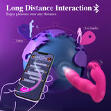 3 IN 1 App Remote Control Vibrator Wearable 9 Thrusting Dildos Vibrator Sex Toy for Women