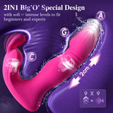3 IN 1 App Remote Control Vibrator Wearable 9 Thrusting Dildos Vibrator Sex Toy for Women