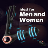 3IN1 Male Prostate Massager Anal Vibrator Butt plug