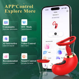 3 Sucking 9 Tongue Licking & Vibrating Adult Toys LCD Display Removable Cup Clitoral G Spot Vibrators