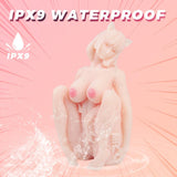 Propinkup Fox Lisa Liquid Silicone Realistic Pocket Pussy Lifelike Sex Doll for Male Masturbation