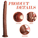 Baron Thick Realistic Dildo 20" Long Anal Dildos with Suchtion Cup Butt Plug for Anal Training 【US Stock Available Only】