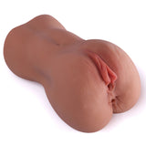 Pocket Pussy Male Masturbator 2.2lb with Realistic Vagina and Tight Anus