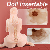 Propinkup Realistic Liquid Silicone Pocket Pussy Super Star Fanxing Lifelike Doll for Male Masturbation