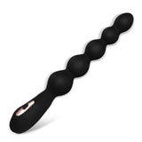 7 Frequency Vibration Anal Beads Graduated Design Butt Plug G-Spot Vibrator Sex Toy for Man & Woman