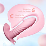 Wearable Thrusting Panty Vibrator with Remote Controller