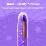 5 Thrusting Swinging & 7 Vibration Modes 9.25" Realistic G-Spot Stimulator Heating Dildo Vibrator
