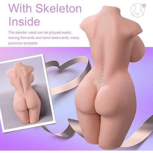 Rachel Realistic Sex Doll 15.43lb 3D Double Chanel  Sex Toy 【US Stock Available Only】