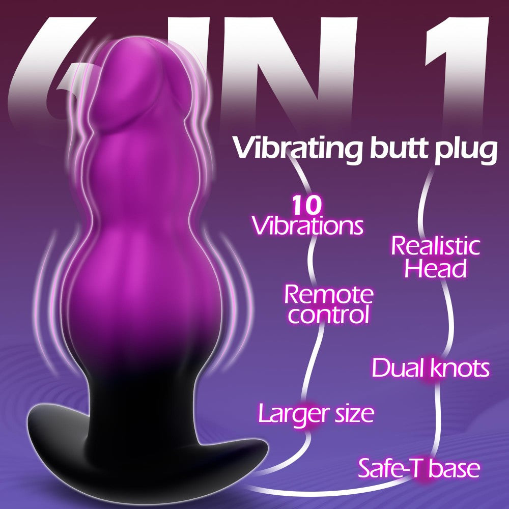 6.7" Prostate Massager Anal Vibrator Large 10 Vibrating Modes Butt Plug Anal Plug Thick Vibrating Prostate Massger
