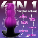 6.7" Prostate Massager Anal Vibrator Large 10 Vibrating Modes Butt Plug Anal Plug Thick Vibrating Prostate Massger