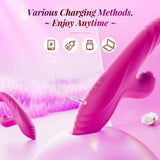 Stoßdildo-Vibrator, G-Punkt-Vibratoren, Klitorisstimulator, Sexspielzeug für Frauen 