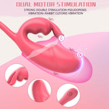 APP Control Rabbit Vibrator Clitoris Anal Stimulator