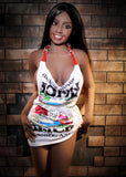62.2IN 70.5LB Sex Doll Black Eyes And Black Skin Sexy With Long Black Hair Masturbator