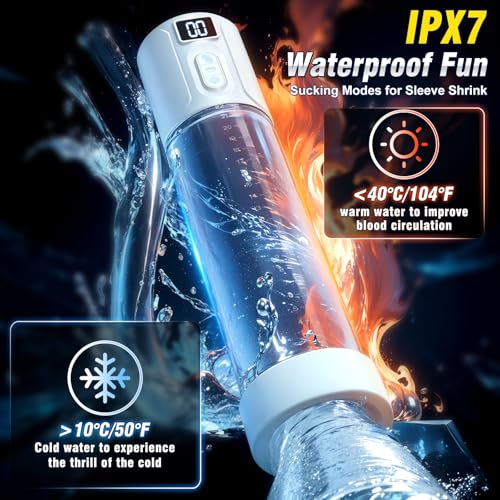 Transparent 6 Erection Training Modes Electric Penis Pump Male Sex Toys Penis Pump Vacuum Cylinder Large Cock Extender Pump