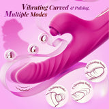 Stoßdildo-Vibrator, G-Punkt-Vibratoren, Klitorisstimulator, Sexspielzeug für Frauen 