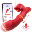 7 Thrust Dildo 10 Tongue Licking Vibrating Dildo Rabbit Vibrator AI Sync Games