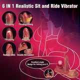 7 Thrusting & 10 Vibrating Modes Heating Dildo Vibrator Women Wearable Sex Toy Remote Control Vibrator