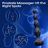 7 Vibrating Modes Anal Beads Prostate Massager Anal Plug Remote Control Silicone Anal Vibrator