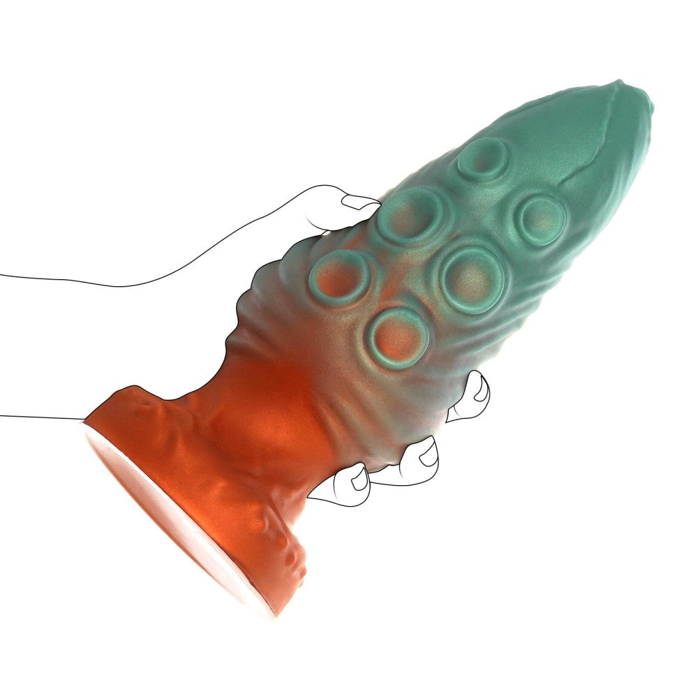 8.1'' Big Tentacle Dildo Silicone Anal Plug Prostate Massager Prostate Butt Plug Fantasy Adult Sex Toys