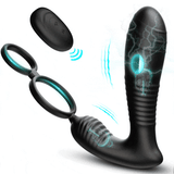 8 Vibration 8 Electrifying Prostate Massager with Electric Shock Function