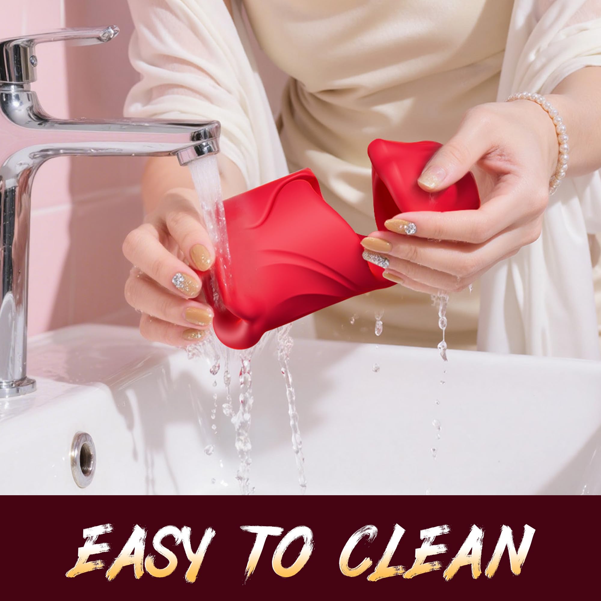 9 Vibration Modes Dual Lip Grip Trainer  360° Full-Surround Blowjob Penis Vibrator Glans Trainer Sex Machine