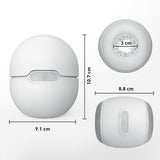 9 Vibration Portable Double End Egg Masturbator Cup