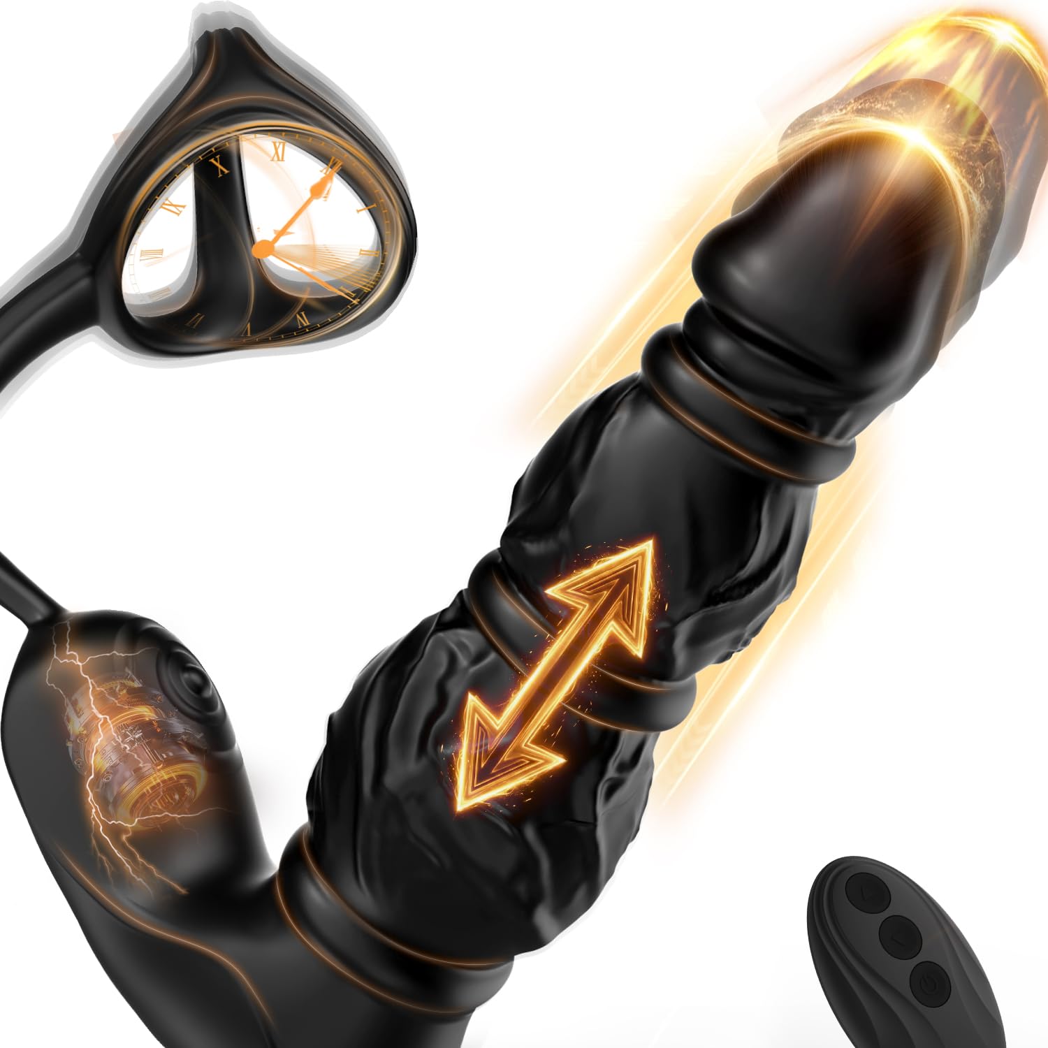 9 Vibration & Thrusting Modes  APP & Remote Control Anal Toy Realistic Texture Anal Beads Male Sex Toy for Man Gay Couple