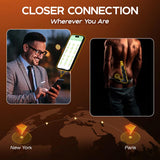 9 Vibration & Thrusting Modes  APP & Remote Control Anal Toy Realistic Texture Anal Beads Male Sex Toy for Man Gay Couple