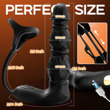9 Vibration & Thrusting Modes  APP & Remote Control Anal Toy Realistic Texture Anal Beads Male Sex Toy for Man Gay Couple