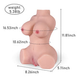 Propinkup Realistic Sex Doll -3D Channel Male Masturbation Toy