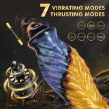 Phoenix Thrusting Dildo Remote Control Monster Dildos 10.2in G-spot Vibrator Sex Toys