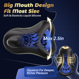 AI App Male Masturbator Penis Trainer 3 Motors 9 Modes Penis Vibrator Male Sex Toys for Men Glans Vibrator