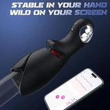 AI Smart APP Control 10 Licking & Vibrating Modes Glans Trainer