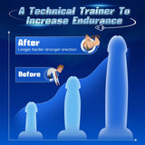 AI Sync App Control 10 Licking Vibrating Modes & 3 Motors Stroker Penis Vibrator