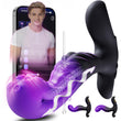 APP Control 10 Peristaltic & Vibration Modes Butt Plug Prostate Massager Anal Plug Adult Sex Toys