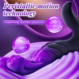 APP Control 10 Peristaltic & Vibration Modes Butt Plug Prostate Massager Anal Plug Adult Sex Toys