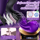 APP Control 10 Peristaltic & Vibration Modes Butt Plug Prostate Massager Anal Plug Adult Sex Toys