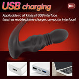 APP Control 10 Vibrating and Thrusting Modes Prostate Massager Anal Vibrator with Cock Ring Thrusting Dildo Vibrator Sex Toys for Men
