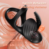 APP Control 9 Vibration Modes Adult Toys Penis Ring Vibrator