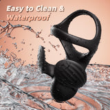 APP Control 9 Vibration Modes Adult Toys Penis Ring Vibrator